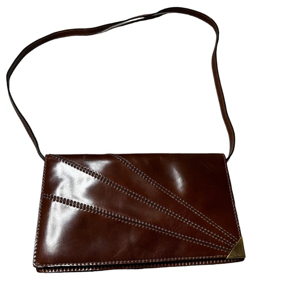 Vintage Bags Vintage Italian Leather Clutch Bag Poshmark